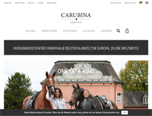 Tablet Screenshot of carubina.com